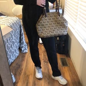 Michael Kors Shoulder/Tote Bag with Adjustable Snap